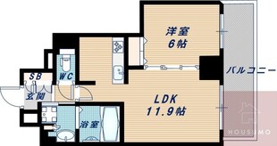 TOPAZ江坂(トパーズエサカ)の物件間取画像